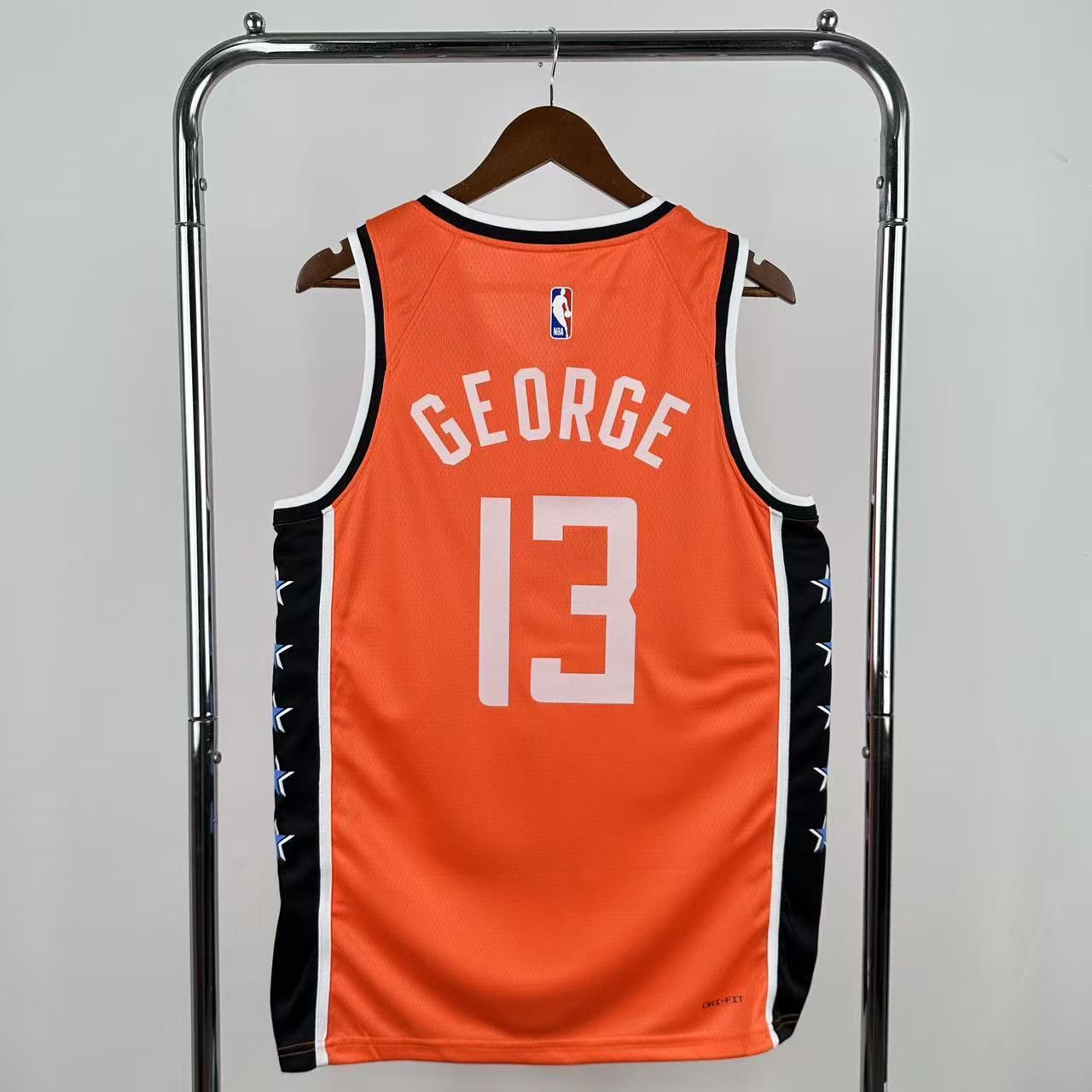 Men Los Angeles Clippers #13 George Orange City Edition Nike Season 2026 NBA Jersey->los angeles clippers->NBA Jersey